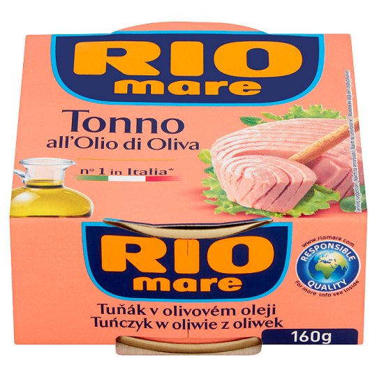 Rio Mare Tuńczyk w oliwie z oliwek 160 g