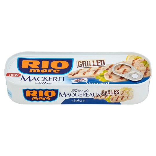Rio Mare Grillowane filety makreli w sosie własnym 120 g