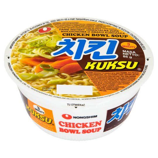 Nong Shim Kuksu Orientalna zupa makaronowa o smaku kurczaka 85 g