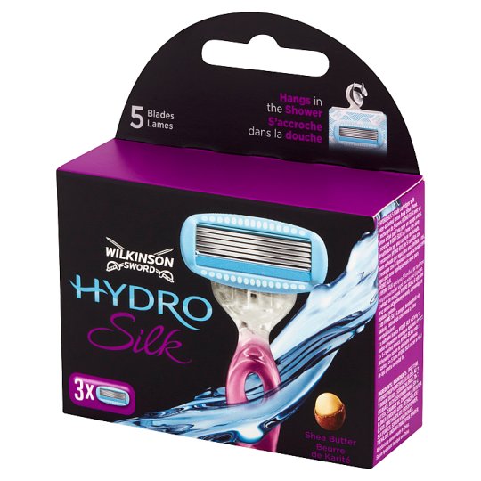 Wilkinson Sword Hydro Silk Wkłady do maszynki 3 sztuki