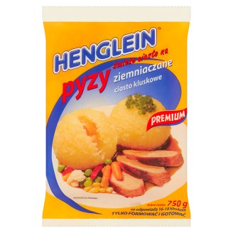 Henglein Świeże ciasto kluskowe na pyzy ziemniaczane 750 g
