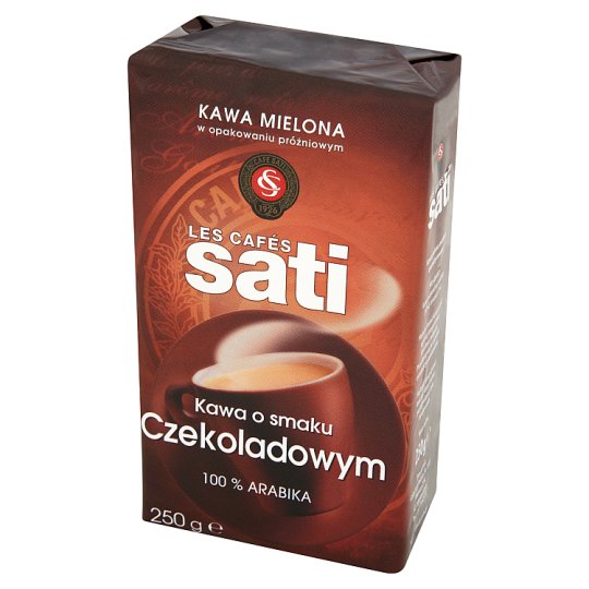 Cafe Sati Kawa palona mielona o smaku czekoladowym 250 g