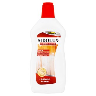 Sidolux Nabłyszczanie Środek do ochrony i nabłyszczania drewna i parkietu 500 ml