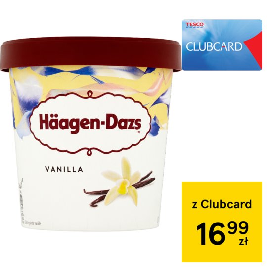 Häagen-Dazs Vanilla Lody 460 ml