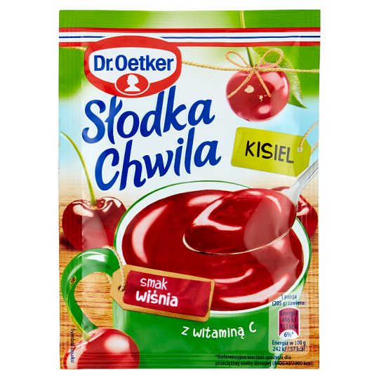 Dr. Oetker Słodka Chwila Kisiel smak wiśniowy 30 g
