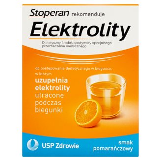Stoperan Elektrolity smak pomarańczowy 21 g (5 saszetek)