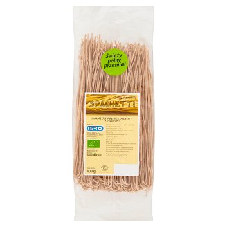 Makaron pełnoziarnisty z orkiszu ekologiczny spaghetti 400 g