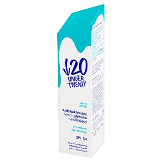 Under Twenty Anti Acne Antybakteryjny krem głęboko nawilżający 50 ml