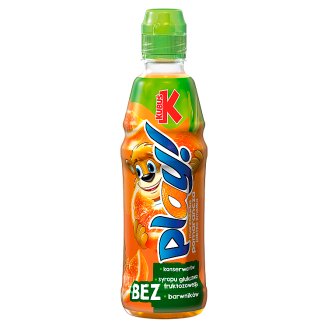 Kubuś Play! Napój z marchwi i owoców marchewka pomarańcza jabłko limetka 400 ml