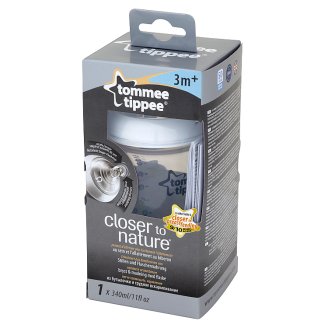 Tommee Tippee Closer to Nature Butelka ze smoczkiem o średnim przepływie od 3 m 340 ml
