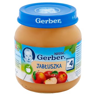 Gerber Jabłuszka po 4 miesiącu 125 g