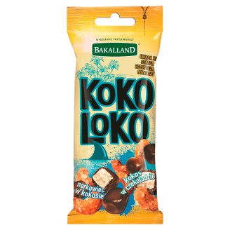 Bakalland Koko Loko Mieszanka kokosa w czekoladzie i nerkowca w kokosie 50 g