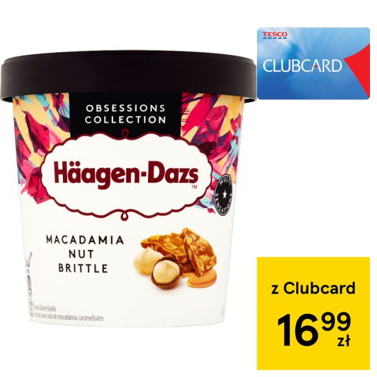 Häagen-Dazs Macadamia Nut Brittle Lody 460 ml