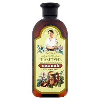 Szampon piwny dla mężczyzn na bazie korzenia z mydlnicy lekarskiej 350 ml