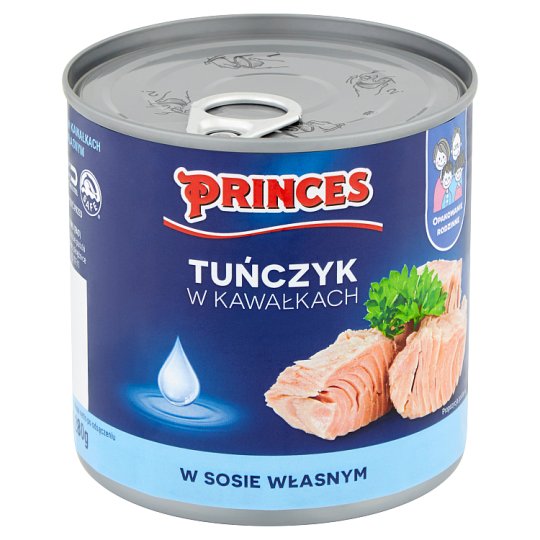 Princes Tuńczyk w kawałkach w sosie własnym 400 g