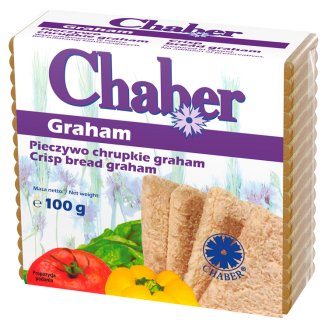 Chaber Pieczywo chrupkie graham 100 g