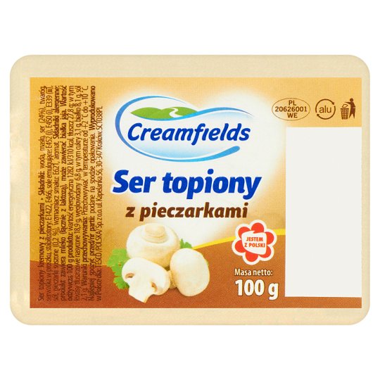 Creamfields Ser topiony z pieczarkami 100 g