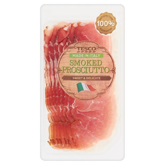 Tesco Szynka wędzona Prosciutto 75 g