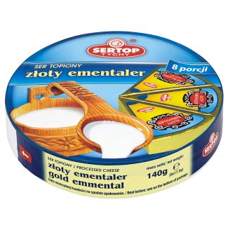 Sertop Tychy Ser topiony złoty ementaler 140 g (8 porcji)