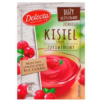 Delecta Kisiel smak żurawinowy 58 g