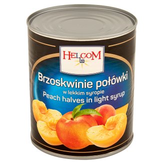 Helcom Brzoskwinie połówki w lekkim syropie 820 g