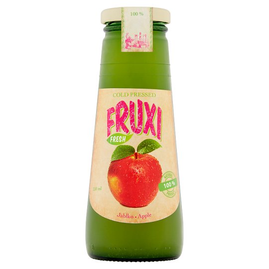 Fruxi Fresh 100% sok tłoczony ze świeżych owoców jabłko 250 ml