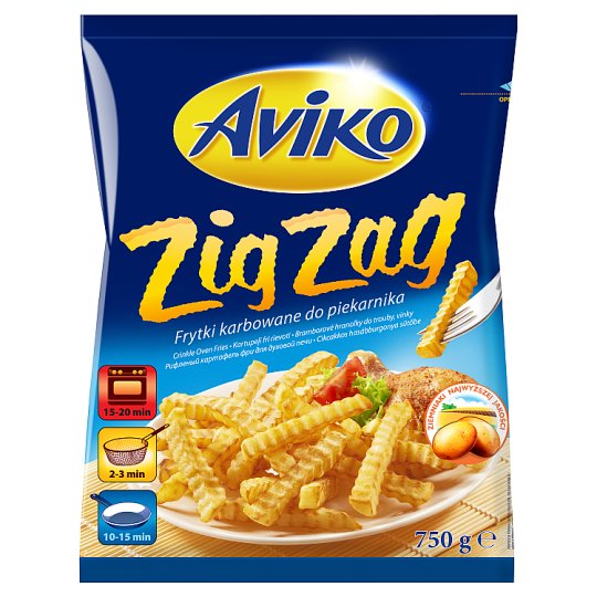Aviko Zig Zag Crinkle Oven Fries 750 g