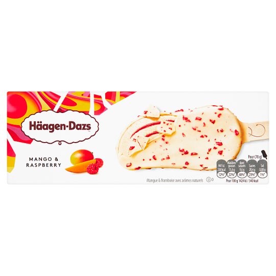 Häagen-Dazs Mango & Raspberry Stickbar Ice Cream 80 ml