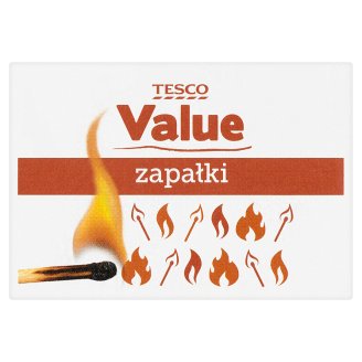 Tesco Value Zapałki 38 sztuk