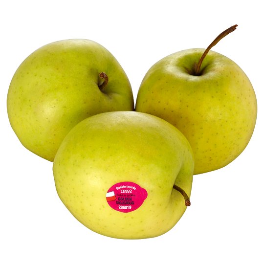 Jabłka polskie Golden Delicious słodkie twarde