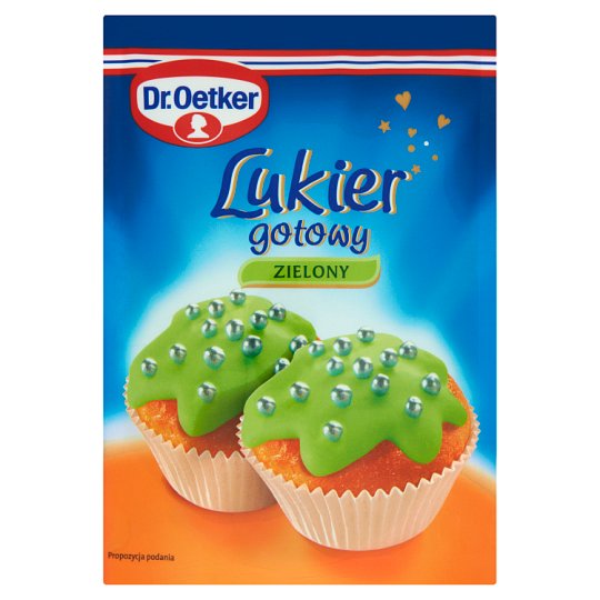Dr. Oetker Lukier gotowy zielony 100 g