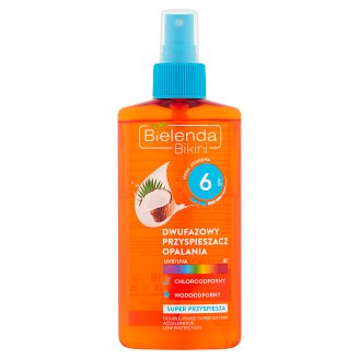 Bielenda Bikini Dwufazowy przyspieszacz opalania SPF 6 150 ml