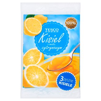 Tesco Kisiel o smaku cytrynowym 3 x 38 g