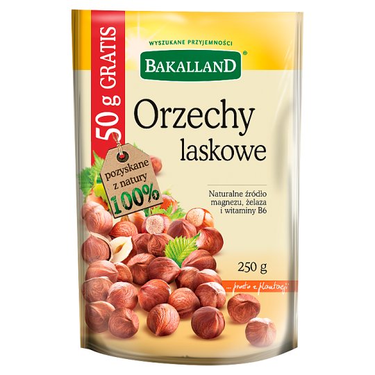 Bakalland Orzechy laskowe 250 g