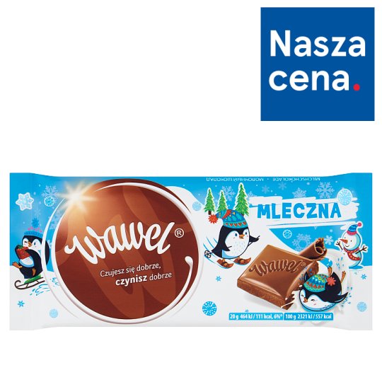 Wawel Czekolada mleczna 100 g
