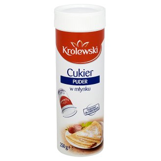 Cukier Królewski Cukier puder w młynku 250 g