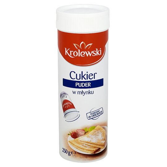Cukier Królewski Cukier puder w młynku 250 g