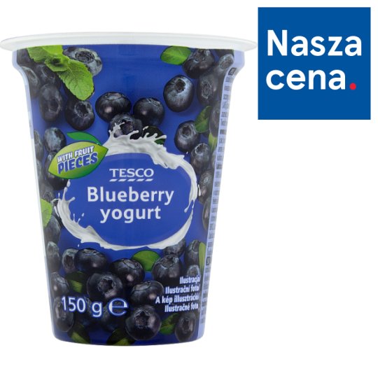 Tesco Jogurt borówkowy 150 g