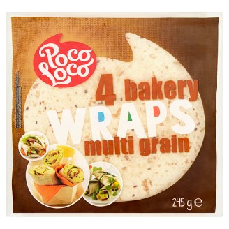 Poco Loco Placki wielozbożowe 245 g (4 sztuki)