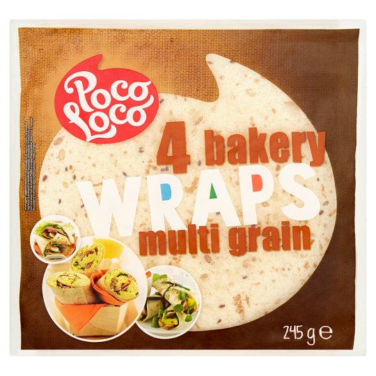 Poco Loco Placki wielozbożowe 245 g (4 sztuki)