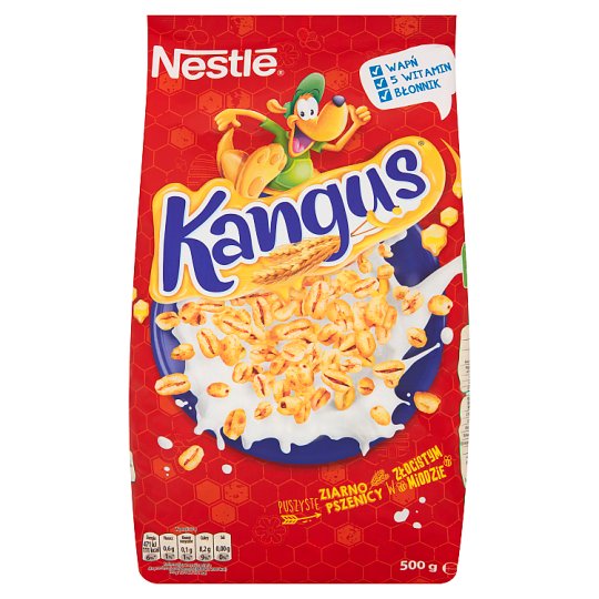 Nestlé Kangus Fluffy Golden Grain Honey Wheat 500 g