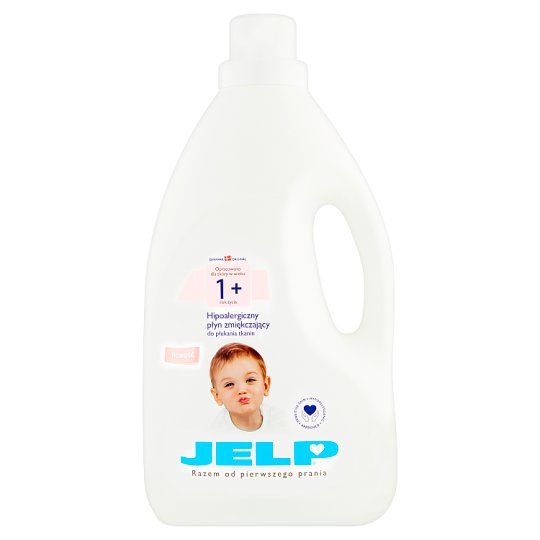 JELP 1+ Hipoalergiczny płyn zmiękczający do płukania tkanin 2 l (25 prań)