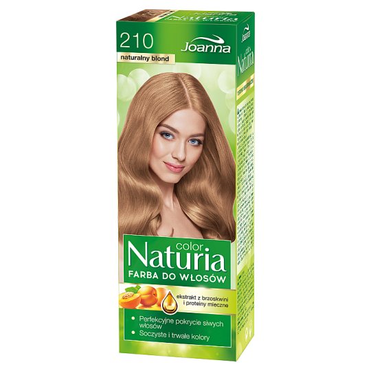 Joanna Naturia color Farba do włosów naturalny blond 210