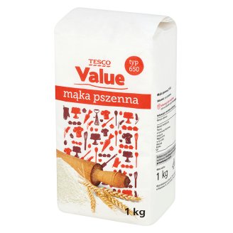 Tesco Value Mąka pszenna typ 650 1 kg