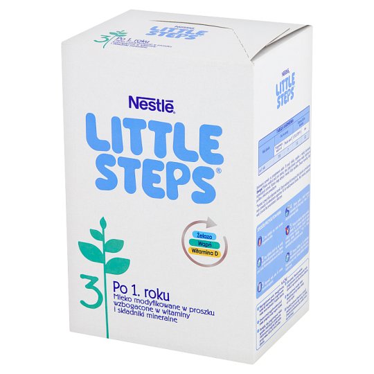 Nestlé LITTLE STEPS 3 Mleko modyfikowane w proszku po 1. roku 600 g (2 x 300 g)