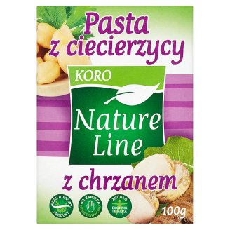 Koro Nature Line Pasta z ciecierzycy z chrzanem 100 g