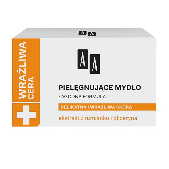 AA Technologia Wieku Cera Wrażliwa mydło do delikatnej i wrażliwej skóry bezzapachowe 100g