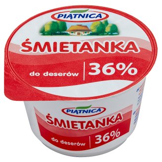 Piątnica Śmietana do deserów 36% 200 g