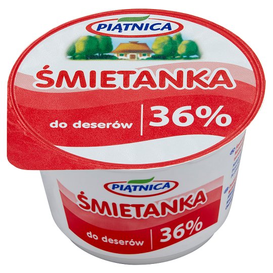 Piątnica Śmietanka do deserów 36% 200 g