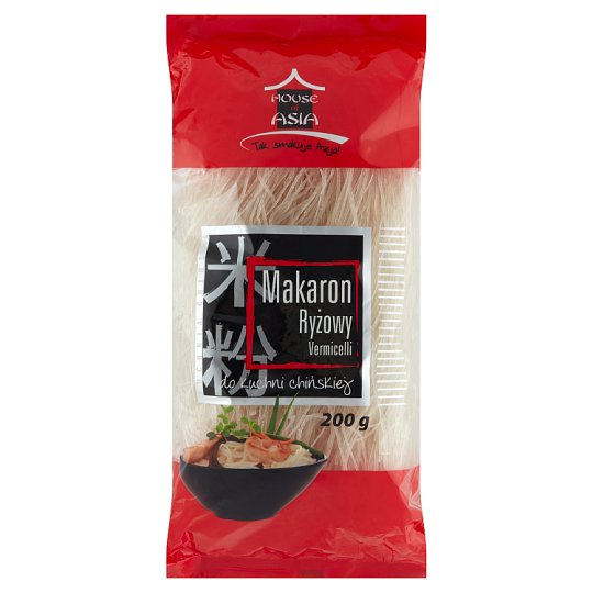 House of Asia Makaron ryżowy Vermicelli 200 g